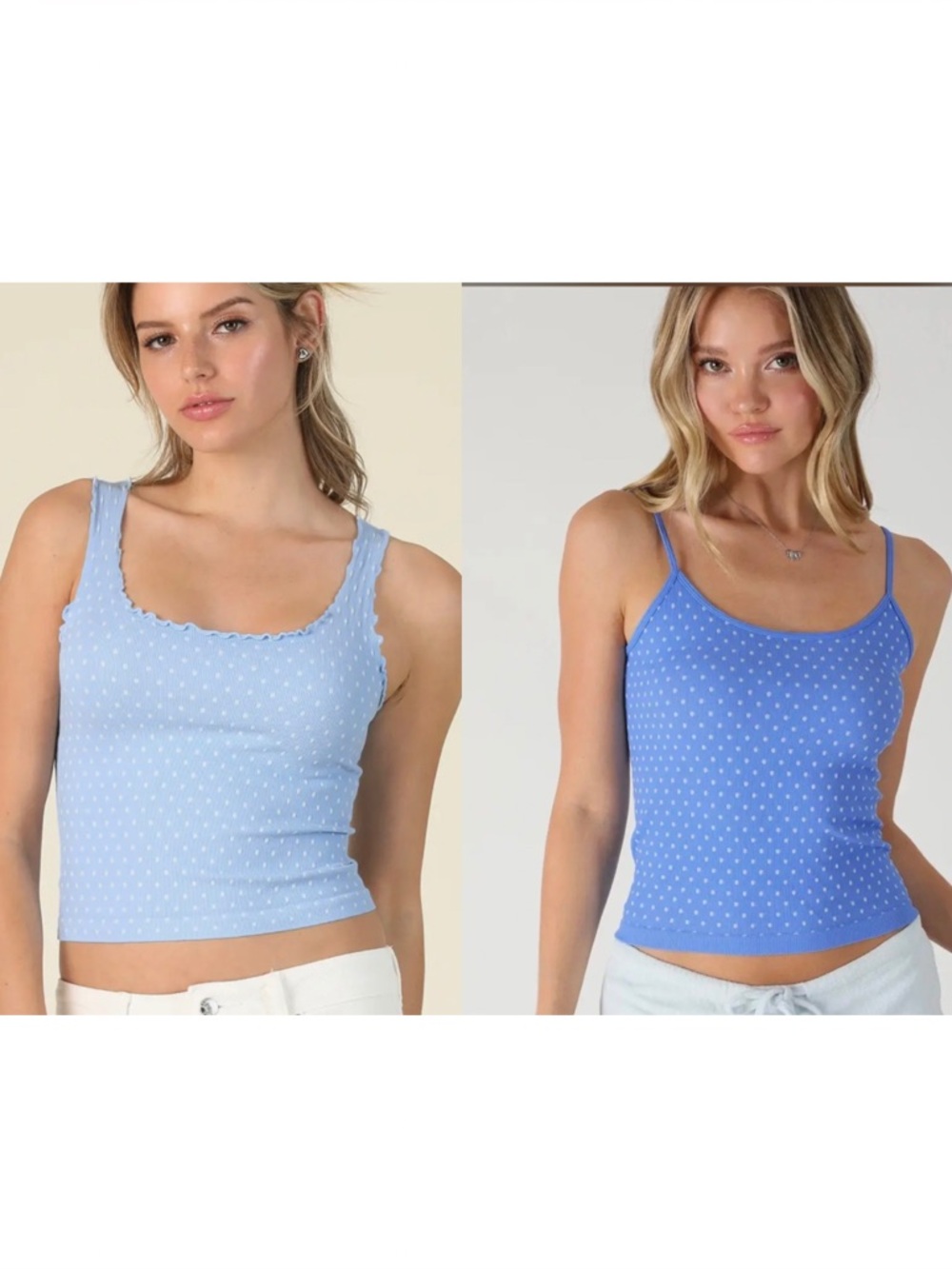 Polka Dot Tops